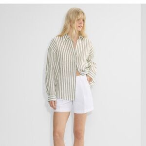 Aritzia Wilfred The Effortless Pant Short in White